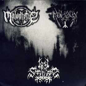MALEDICTVS / MOLOCH / LOST IN THE SHADOWS - Split  S/T . CD