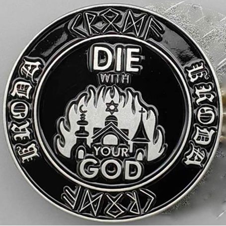 KRODA-Die-with-your-God-pin
