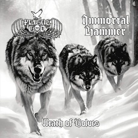 PLAGUE GOD / IMMORTAL HAMMER - Wrath of Wolves . CD
