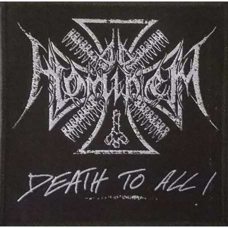 AD HOMINEM - Logo + Death To All . Patch