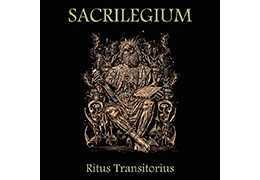 SACRILEGIUM - Ritus Transitorius . Vinyl 12" LP